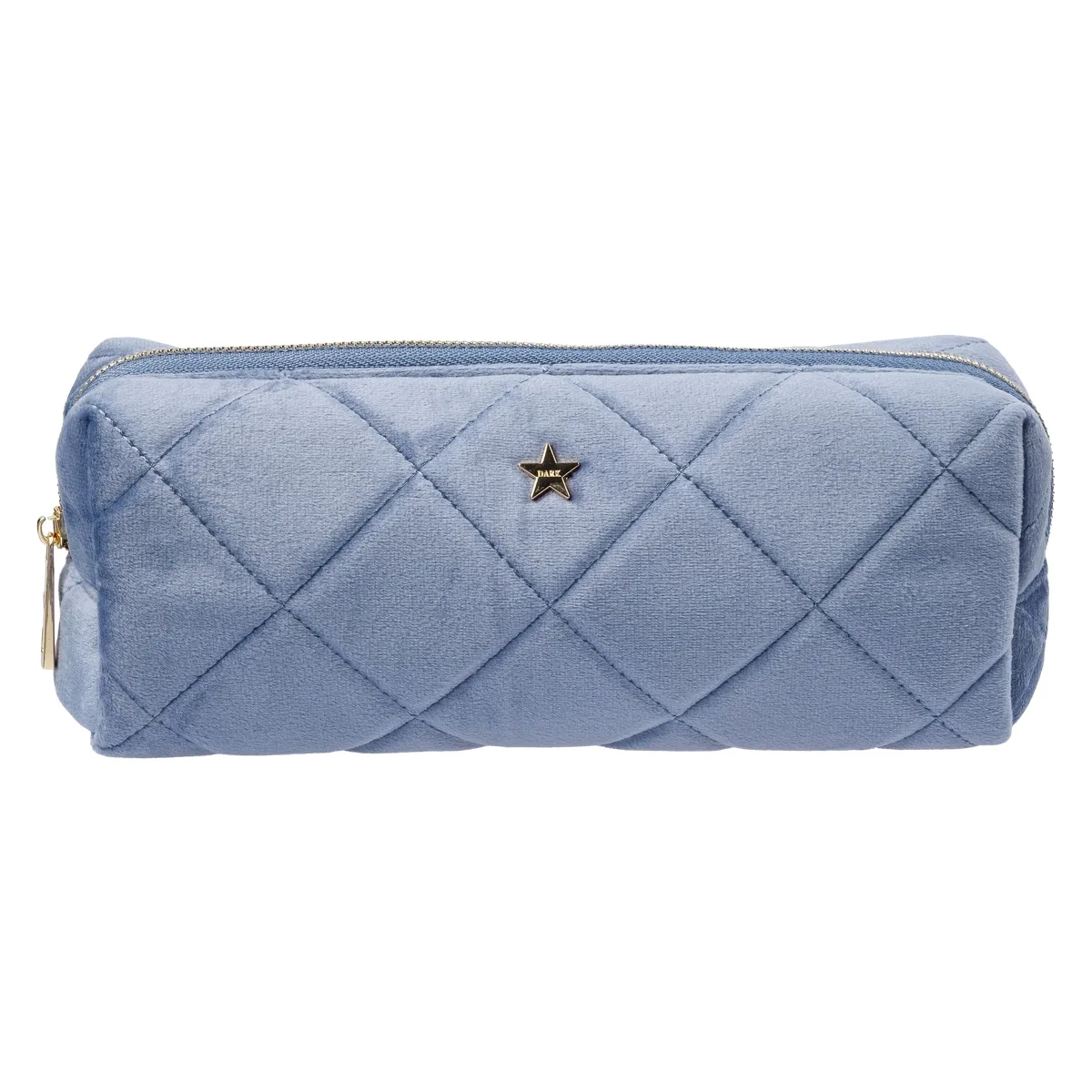 DARK Velvet Quilted Tool Pouch Country Blue