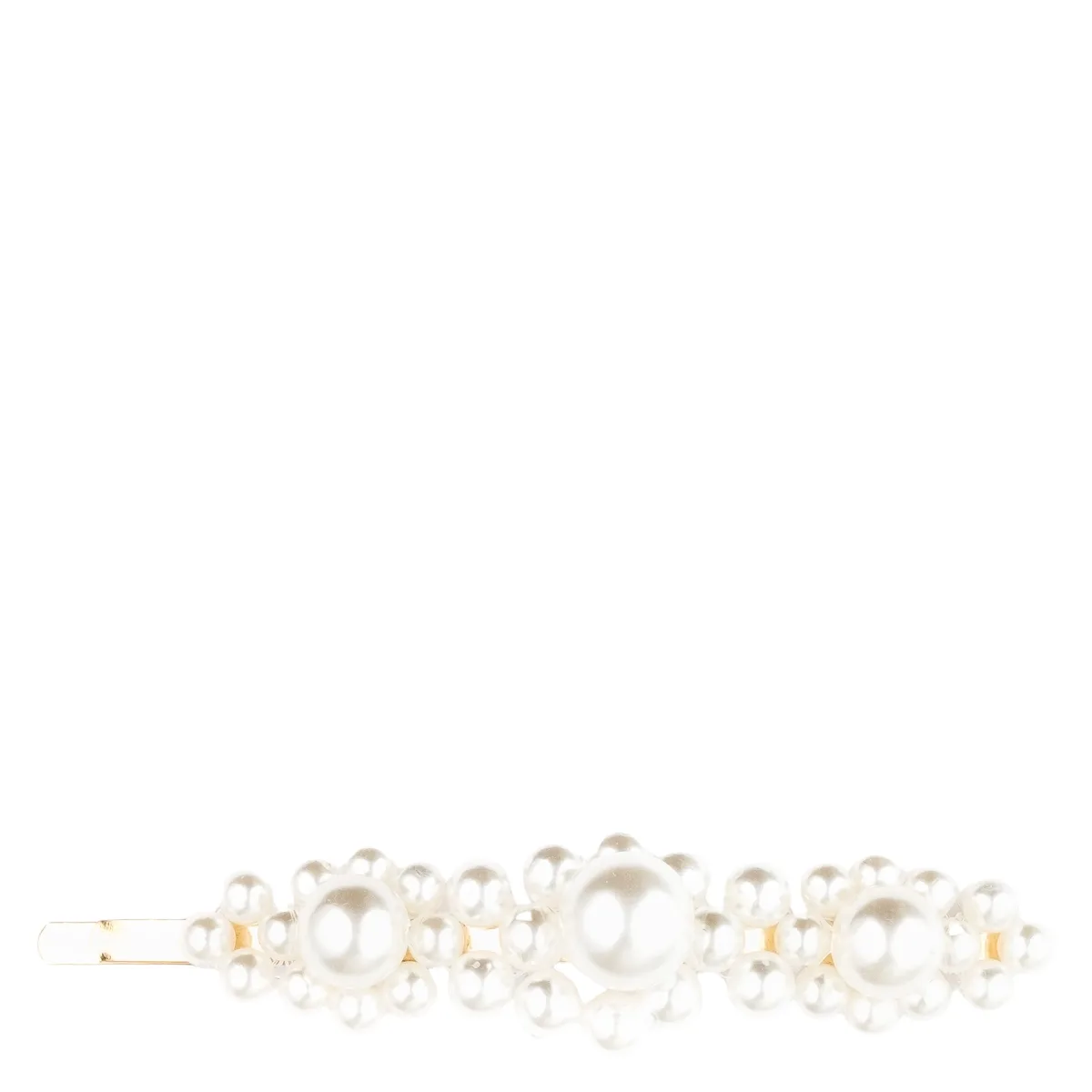 DARK Vintage Pearl Big Pin White