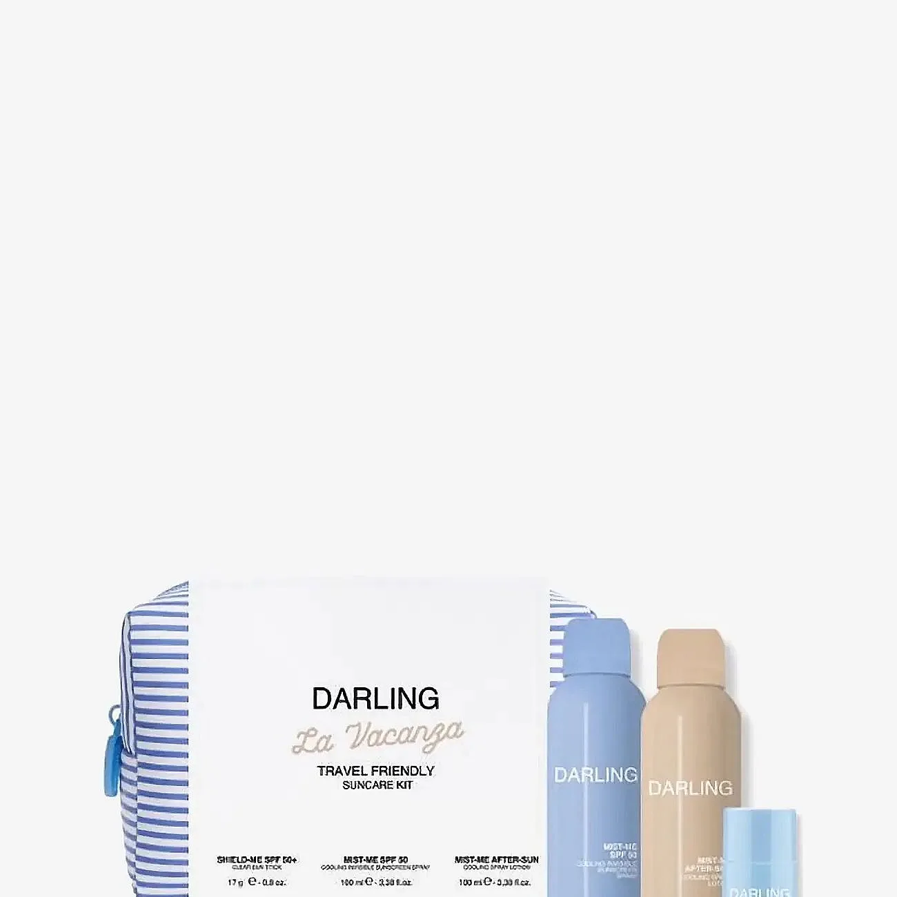 Darling La Vacanza- Travel Friendly Suncare Kit - Nude - ONE SIZE