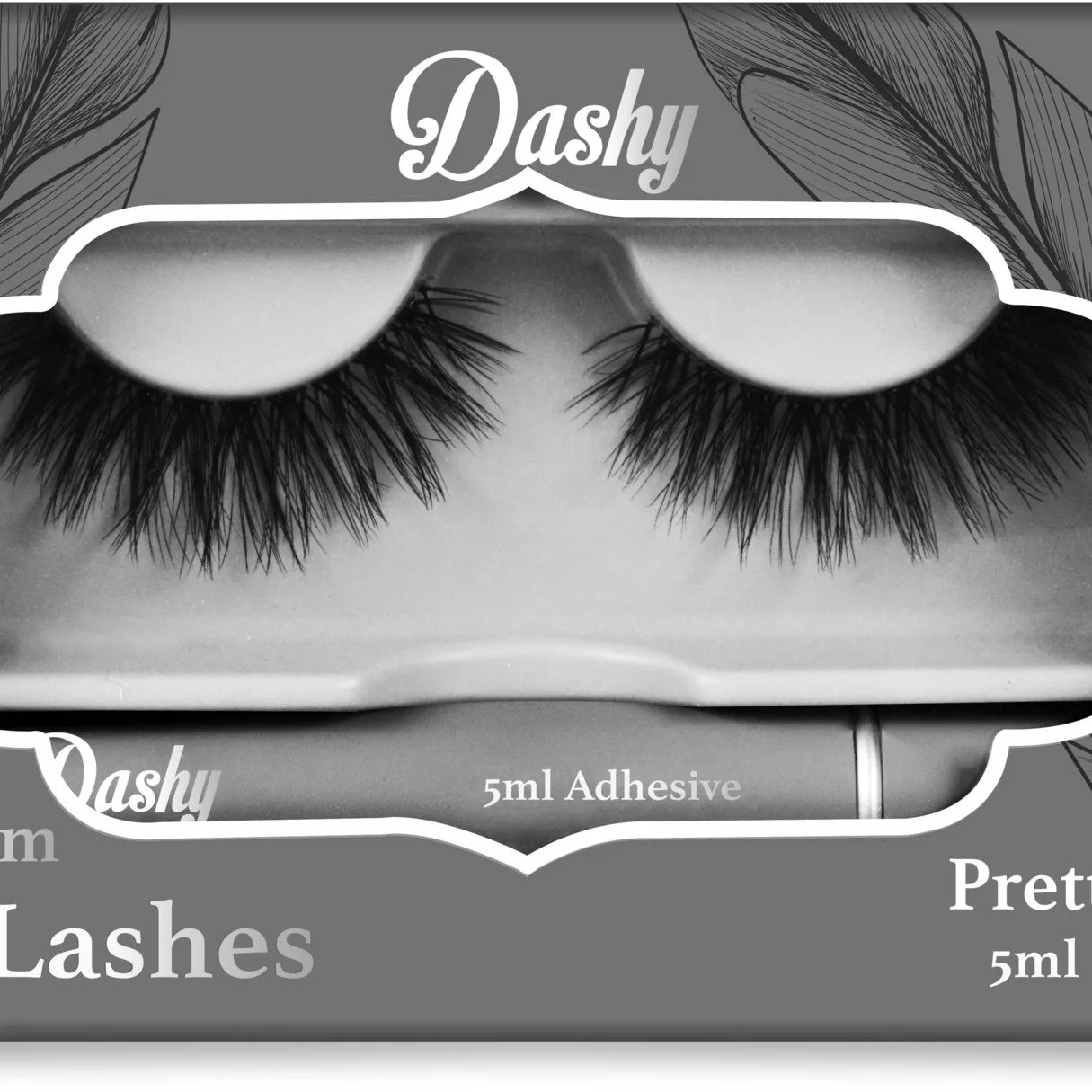 Dashy Premium Silk Lashes + 5 ml Adhesive Pretty Nice