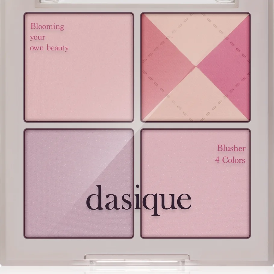 Dasique Blending Mood Cheek Rougepalett För ett friskt utseende Skugga 05 Violet Knit 10 g