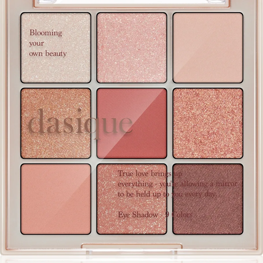 Dasique Eye Shadow Pallete Øjenskygge palette Skygge 02 Rose Petal 7 g