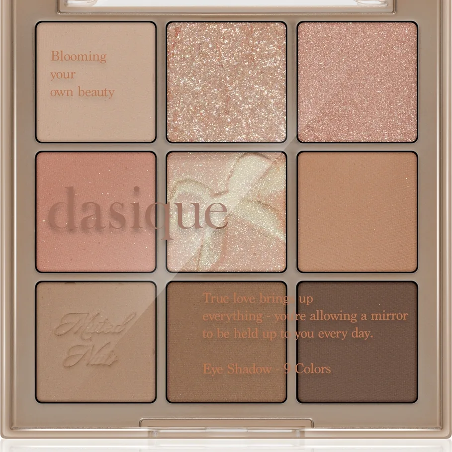 Dasique Eye Shadow Pallete Øjenskygge palette Skygge 24 Muted Nuts 7 g