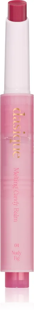 Dasique Melting Candy Balm Intensiv läppbalsam med högglansig effekt Skugga 04 Nudy Fig 1.5 g