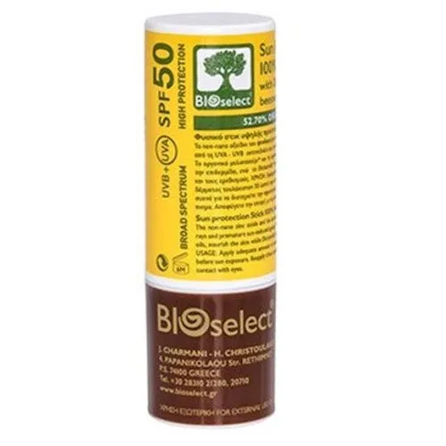 DATOVARER BEDST FØR 04/2025 - BIOselect® - SPF 50 solbeskyttelses Stick