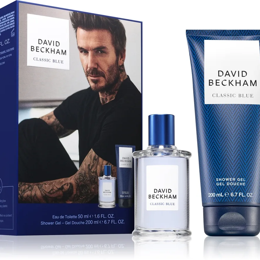 David Beckham Classic Blue Presentförpackning för män