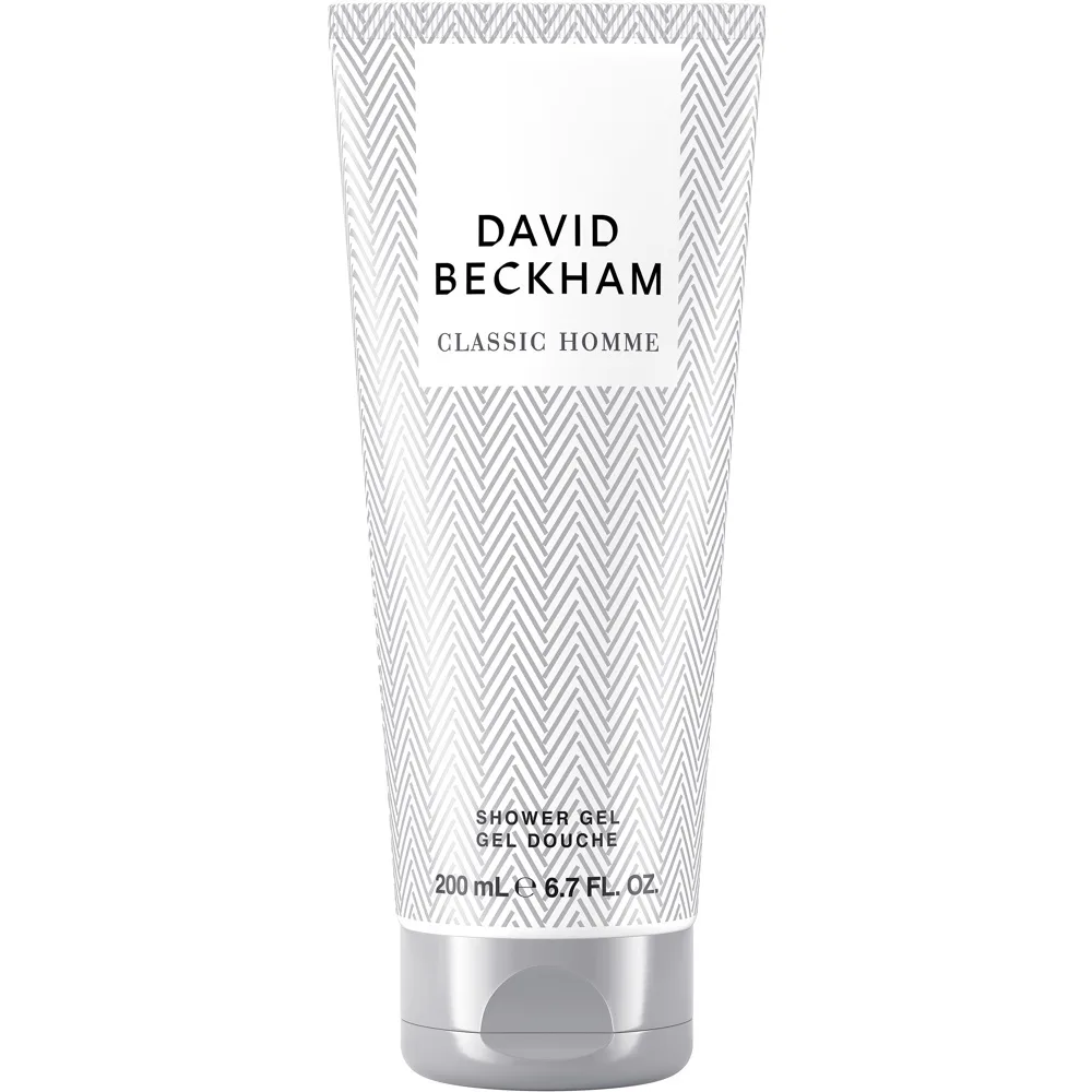 David Beckham Classic Homme hajustettu suihkugeeli miehille 200 ml