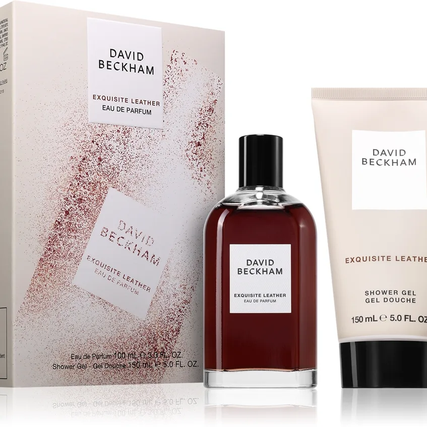 David Beckham Exquisite Leather lahjasetti miehille