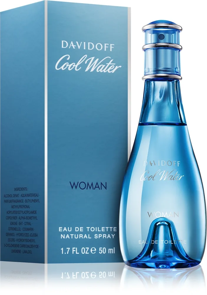 Davidoff Cool Water Woman Edt 50ml
