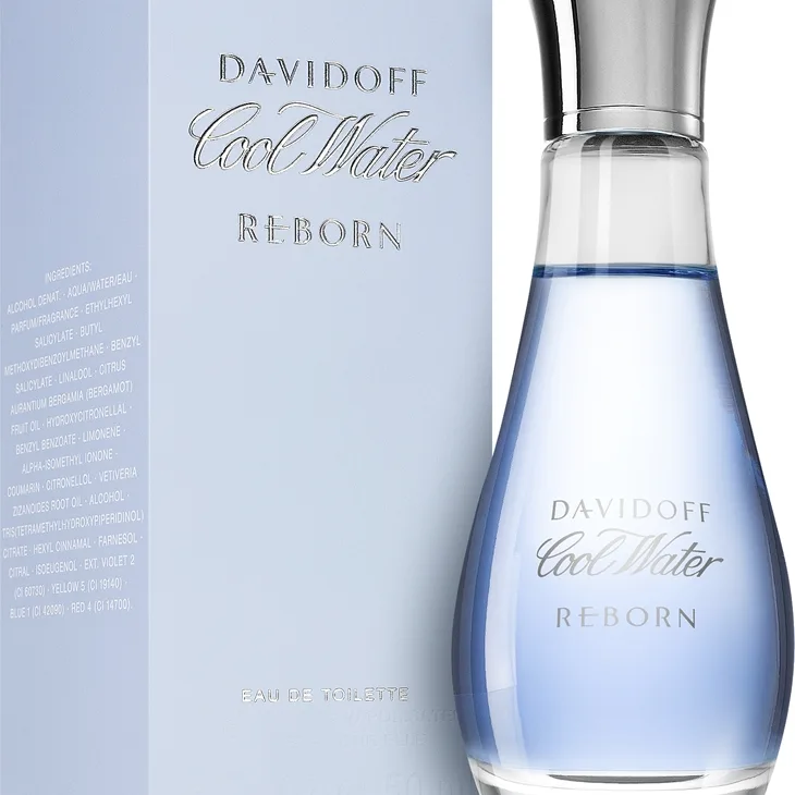 Davidoff Cool Water Woman Reborn Eau de Toilette för Kvinnor 50 ml