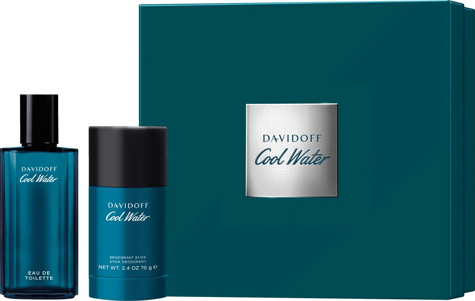 Davidoff Gift Set Cool Water EdT 75 ml + Deo Stick 75 g
