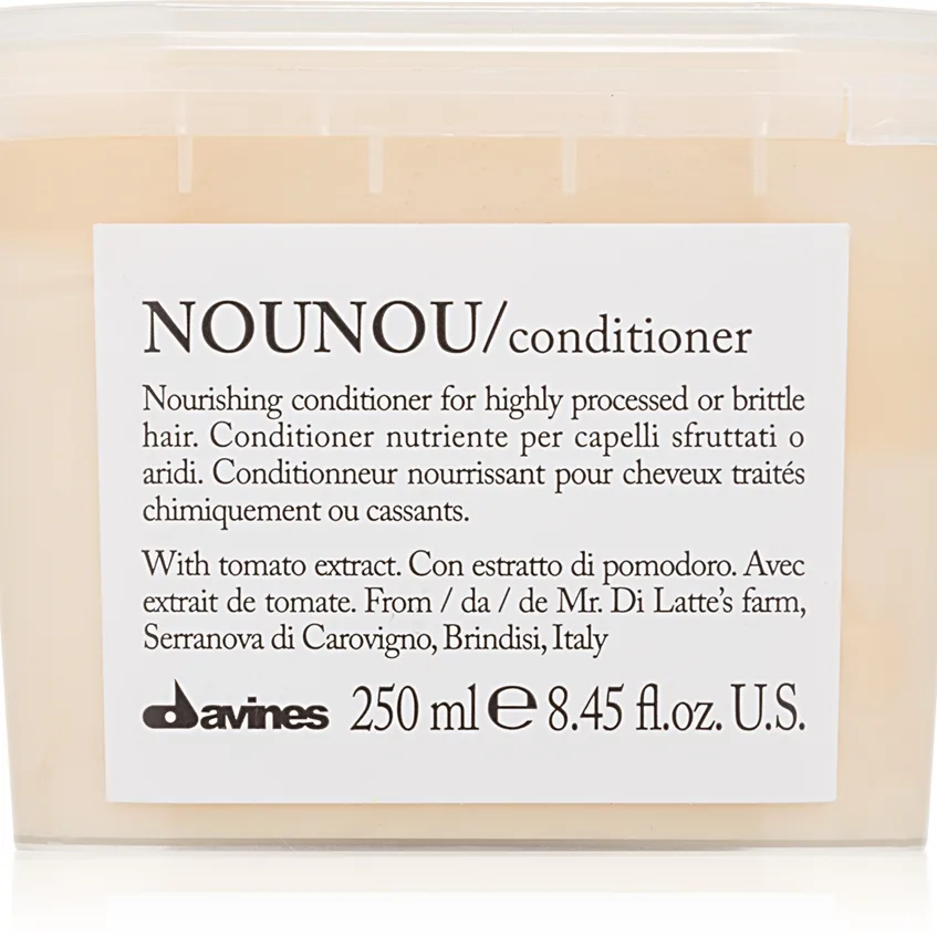 Davines Essential Haircare NOUNOU Conditioner hoitoaine kuiville ja hauraille hiuksille 250 ml