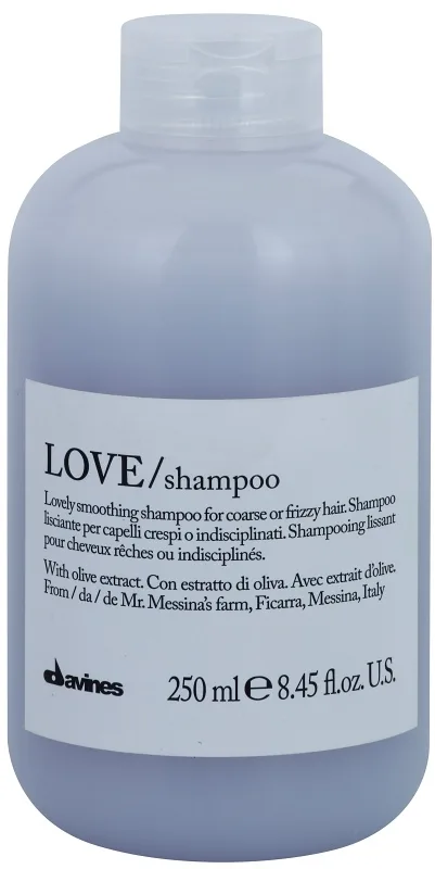 Davines Love Olive Mjukgörande schampo För ostyrigt och krulligt hår 1000 ml