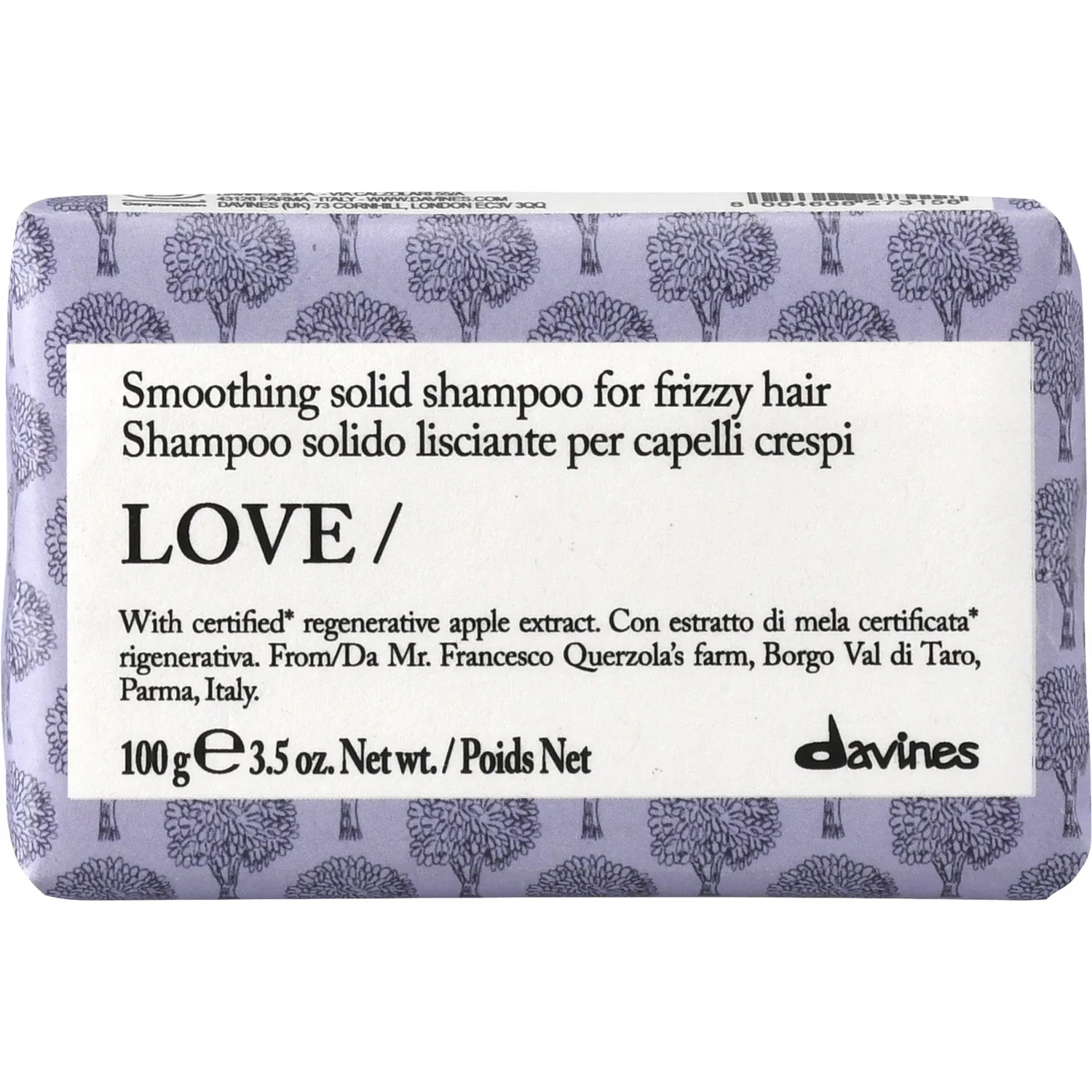 Davines Love Smoothing Shampoo Bar 100 g