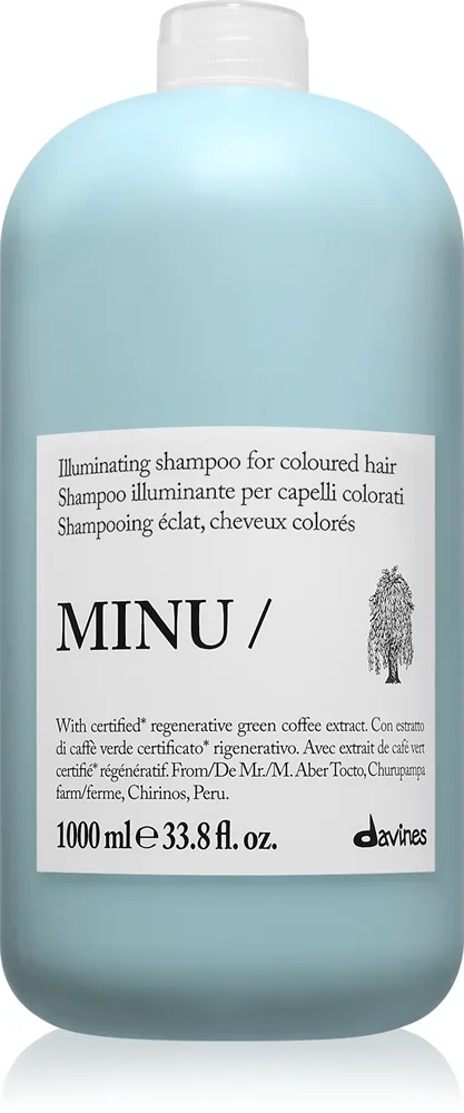 Davines Minu Illuminating shampoo Stråle shampoo Til farvet hår 1000 ml