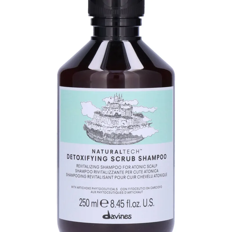 Davines Natural Tech Detoxifying Scrub Shampoo 250 ml
