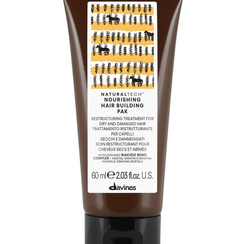 Davines Natural Tech Nourishing Hair Building PAK 60 ml