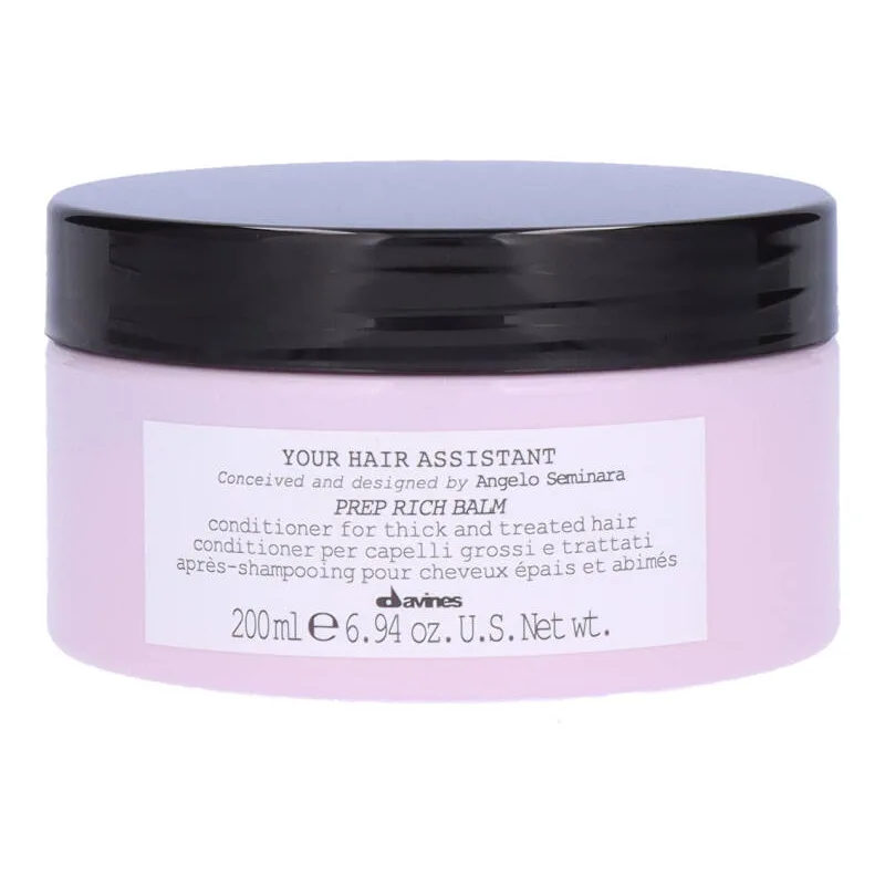 Davines Prep Rich Balm Conditioner - Thick/Treated 200 ml