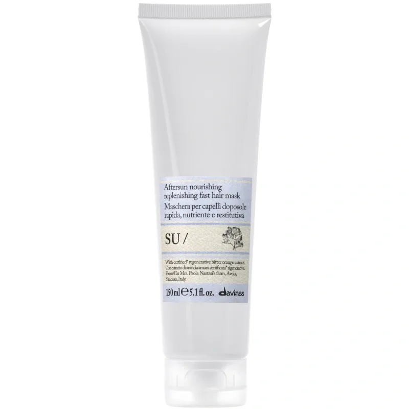 Davines, SU aftersun nourishing replenishing fast hair mask
