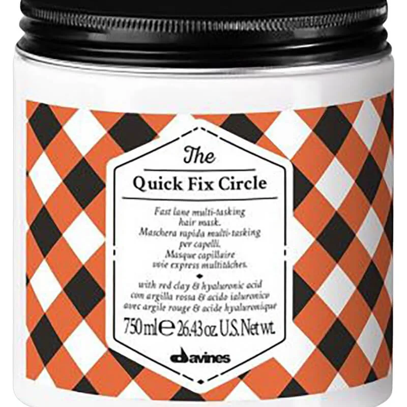 Davines The Quick Fix Circle Hair Treatment Clay Mask 750 ml