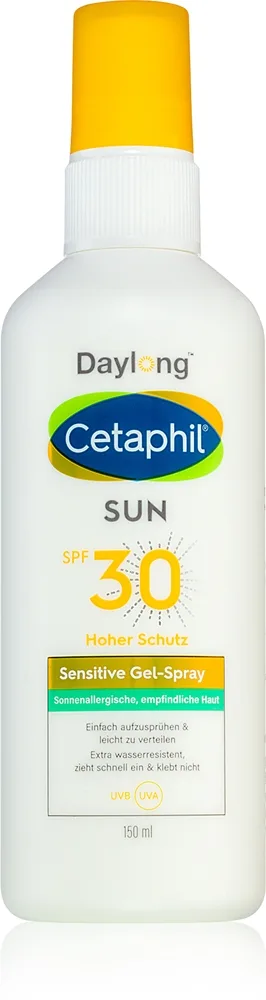 Daylong Cetaphil SUN Sensitive Gel-Spray Solspray til sensitiv hud SPF 30 150 ml