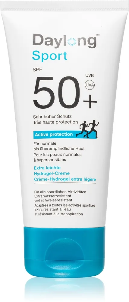 Daylong Sport Hydrogel-Cream SPF50+ solskydd i form av krämgel SPF 50+ 50 ml