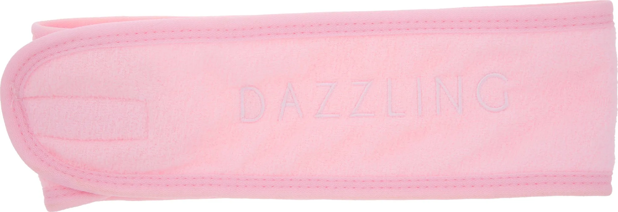 Dazzling Beauty Head Band With Dazzling Logo Pink