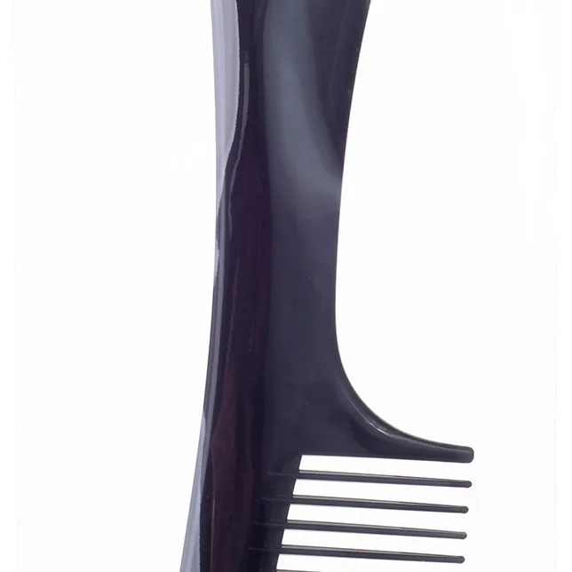 Dazzling Comb with Handle Black