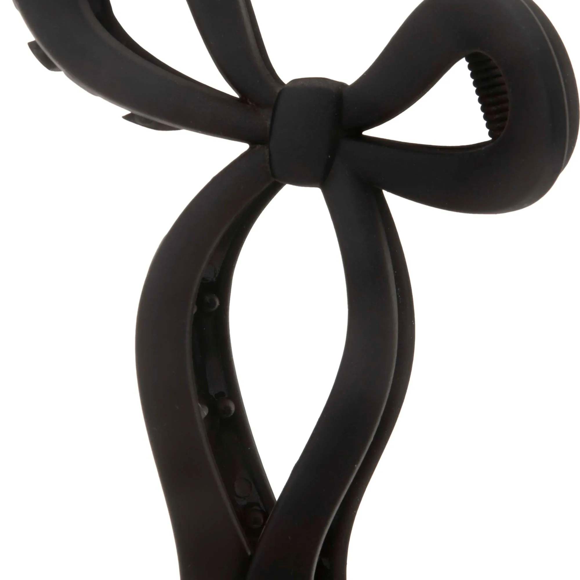 Dazzling Hair Clip Bow Black