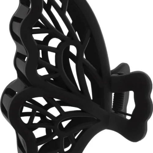 Dazzling Hair Clip Butterfly Black