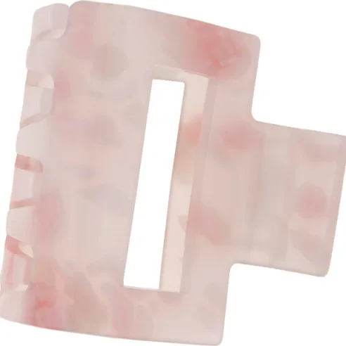 Dazzling Hair Clip Mini 5 cm Light Pink