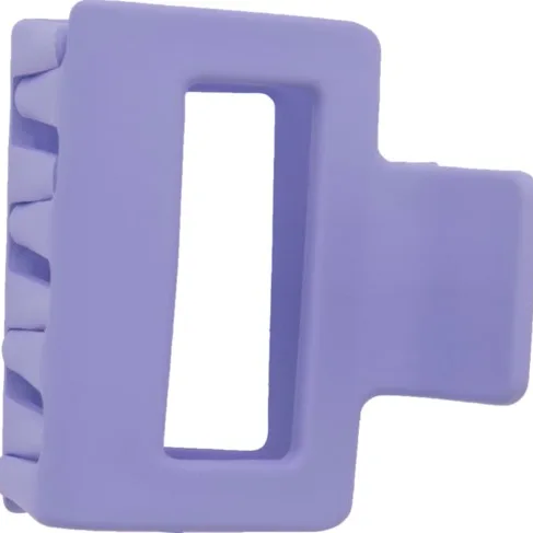Dazzling Hair Clip Square 5 cm Light Purple