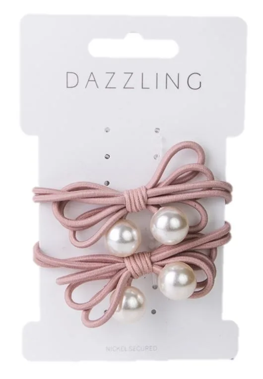 Dazzling Hår 2-pack rosett