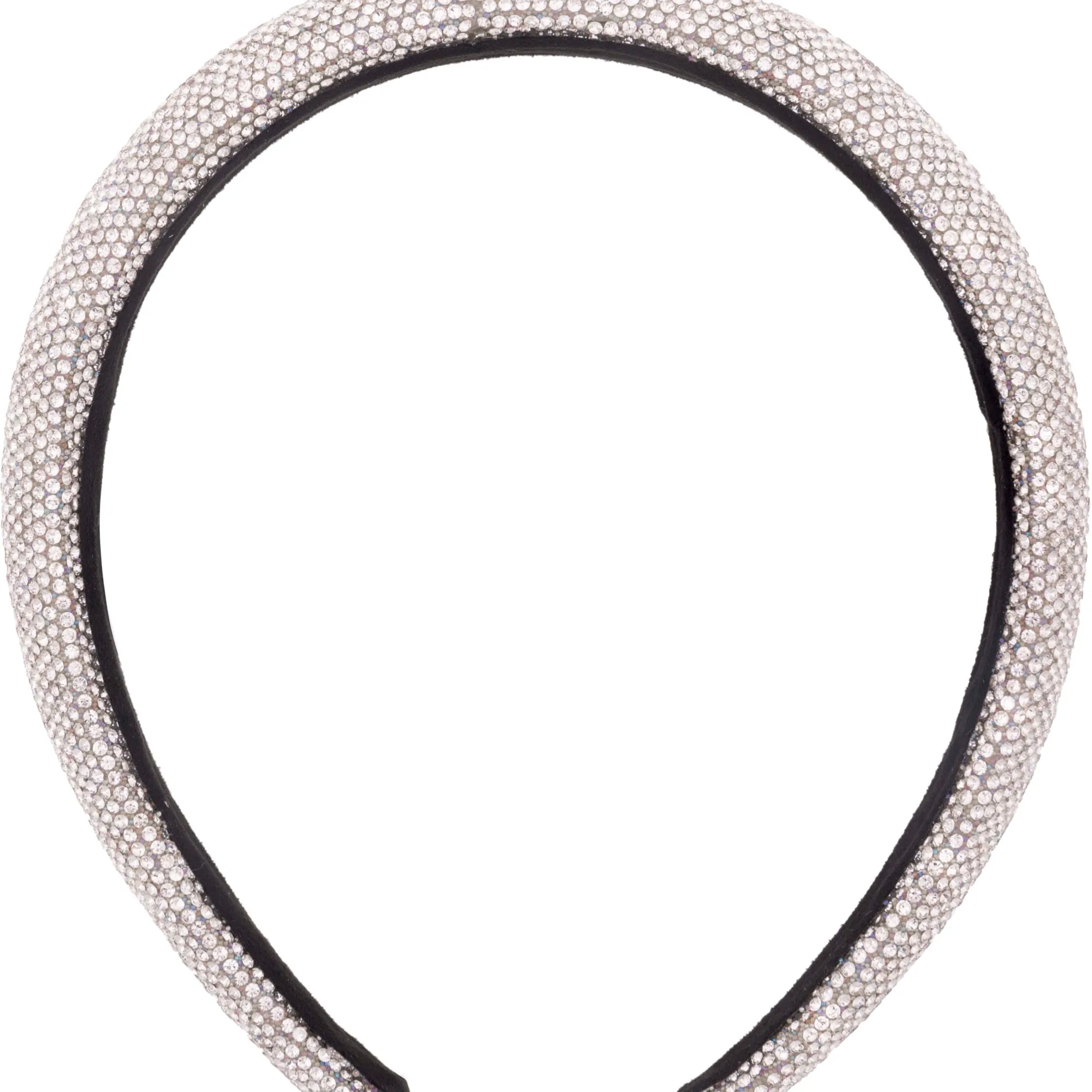 Dazzling Head Band Glitter Silver
