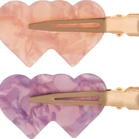 Dazzling Styling Hair Clip Valentine 2 pcs