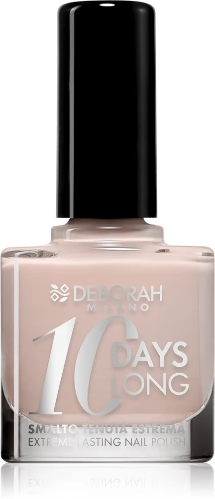 Deborah Milano 10 Days Long Snabbtorkande nagellack Skugga 580 Pearly Rose 11 ml