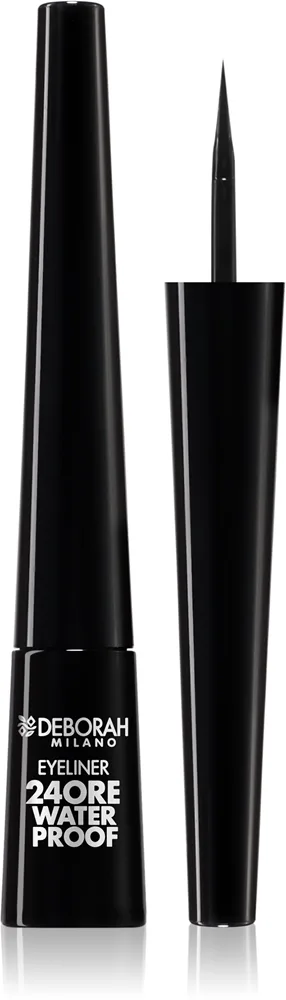 Deborah Milano 24 Ore Waterproof Flytande eyeliner Skugga Black 2.9 g