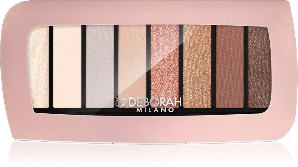 Deborah Milano Color Moods Ögonskuggspalett, 8 nyanser Skugga 02 Daylight 8 g