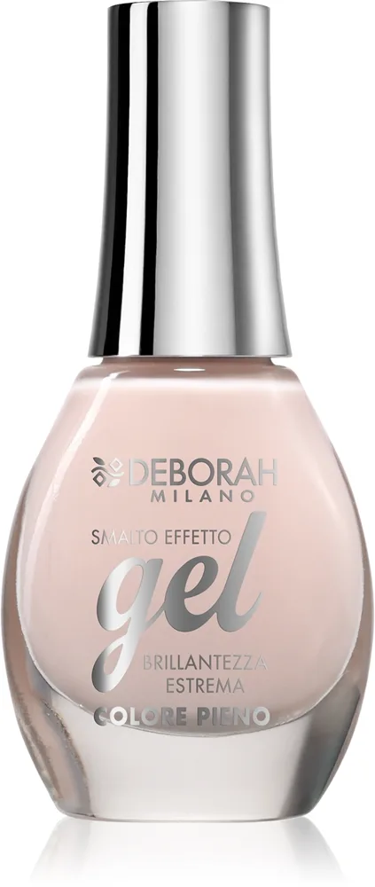 Deborah Milano Gel Effect Långvarig nagellack Skugga 20 Soft Pink 8.5 ml
