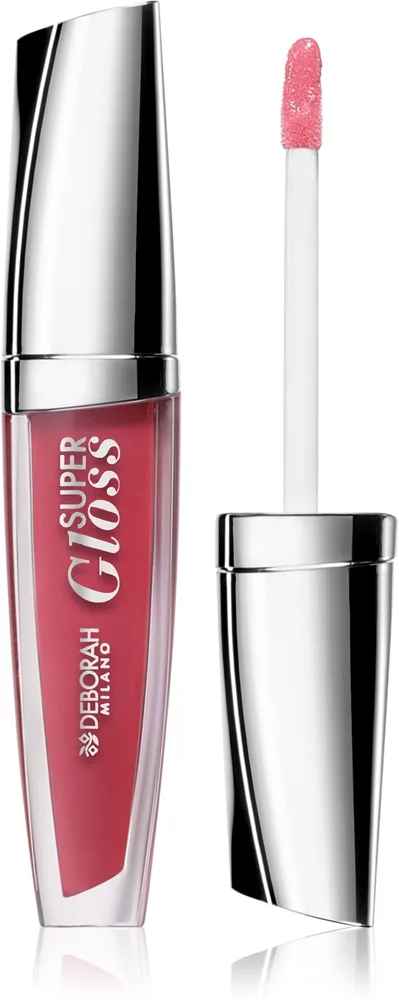 Deborah Milano Super Gloss Återfuktande läppglans med 3D-effekt Skugga 3 Pink 4.5 g