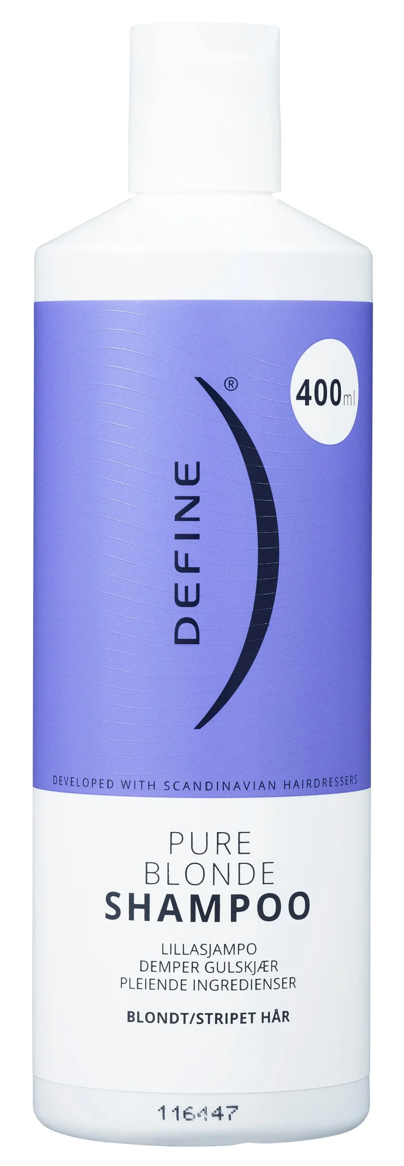 Define Pure Blonde Pure Blonde Shampoo 400 ml