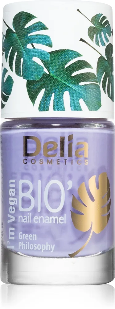 Delia Cosmetics Bio Green Philosophy Neglelak Skygge 611 Red 11 ml