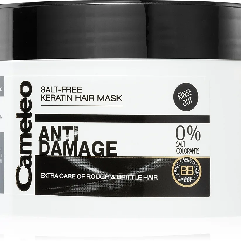 Delia Cosmetics Cameleo BB Keratinmask För skadat hår 200 ml