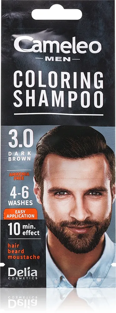 Delia Cosmetics Cameleo Coloring Shampoo sävyttävä shampoo hiuksiin miehille 15 ml