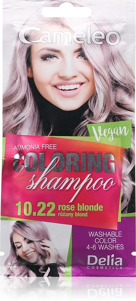 Delia Cosmetics Cameleo Coloring Shampoo sävyttävä shampoo hiuksiin sävy 4.1 Coffee Brown 40 ml