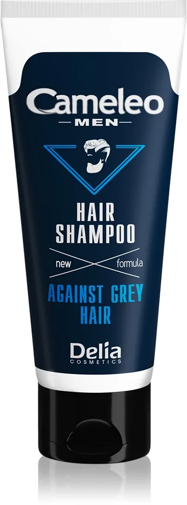 Delia Cosmetics Cameleo Men tummien hiusten harmaantumista ehkäisevä shampoo 150 ml