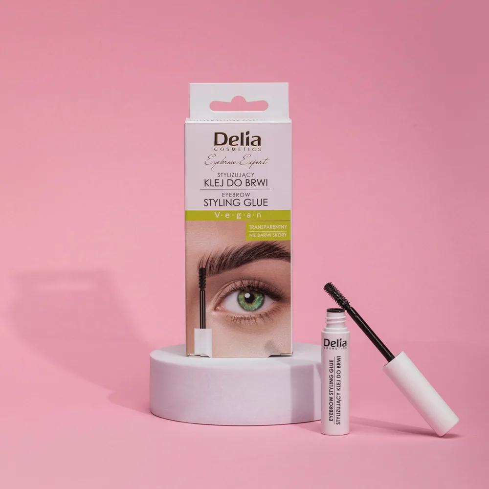 Delia Cosmetics Eyebrow Styling Glue Gel för ögonbryn 5 g