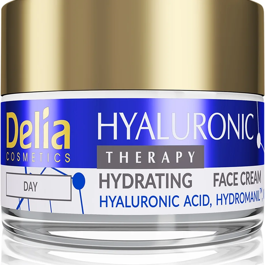Delia Cosmetics Hyaluronic Acid Fuktgivande kräm 50 ml
