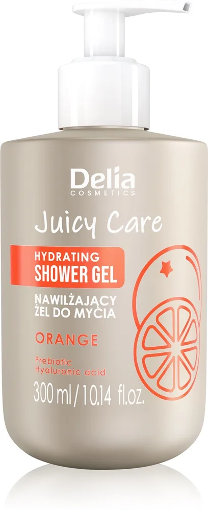 Delia Cosmetics Juicy Care Orange Fuktgivande duschgel 300 ml