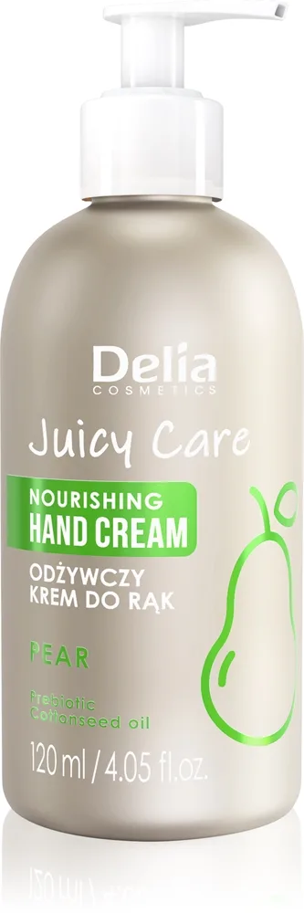 Delia Cosmetics Juicy Care Pear ravitseva voide käsiin 120 ml